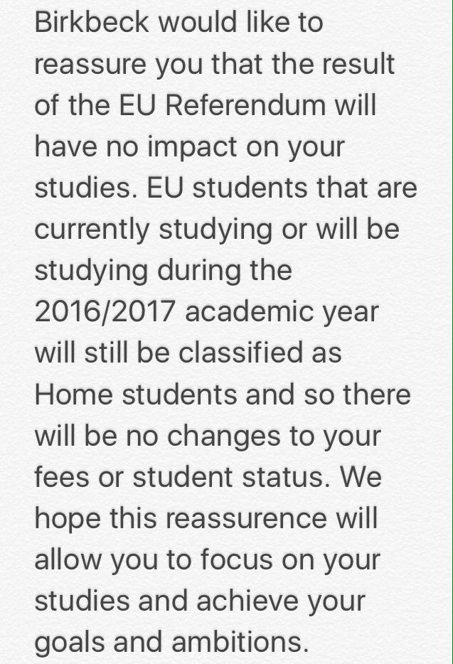 Birkbeck Business School tweet media