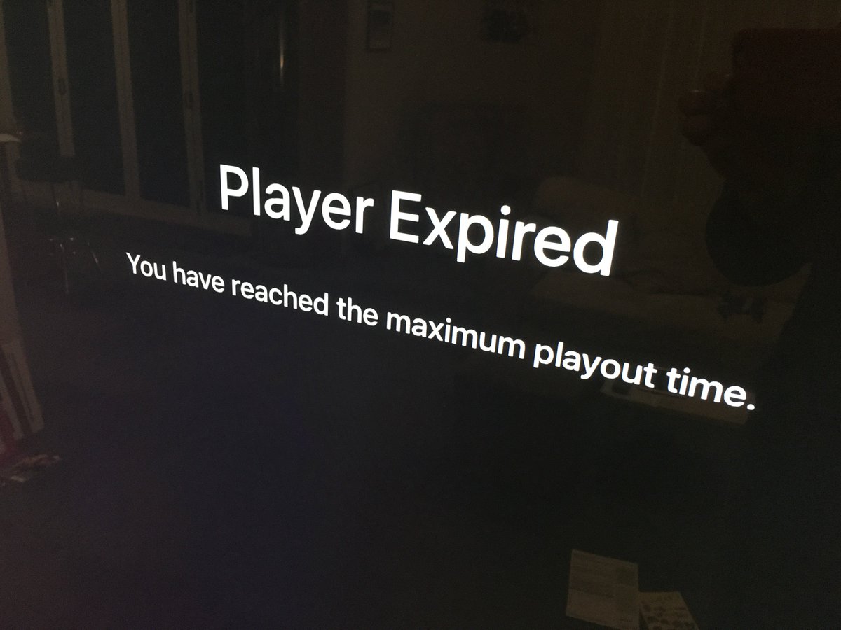 bigrichNZ's tweet image. Why does this happen at 3hrs into the live stream @TV3nz ? #AppleTV #3now