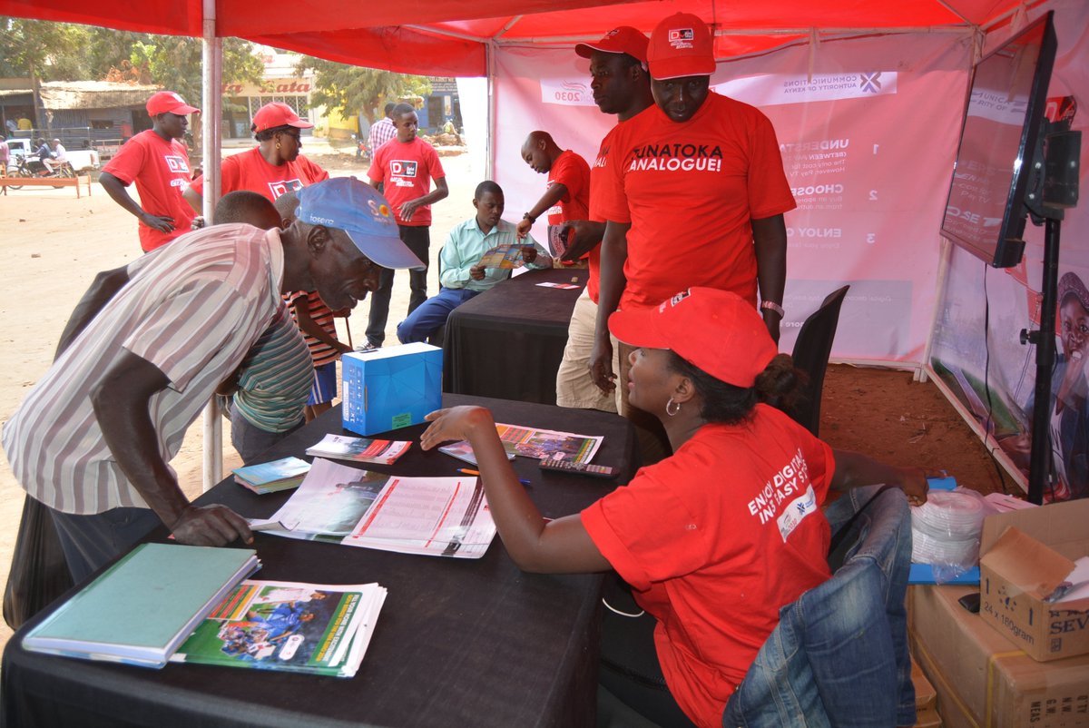 DigitalTVKenya's tweet photo. We have set up a tent right opposite Bata shoe store in Kibwezi town to answer questions and clarifications https://t.co/kigb0RpIoB