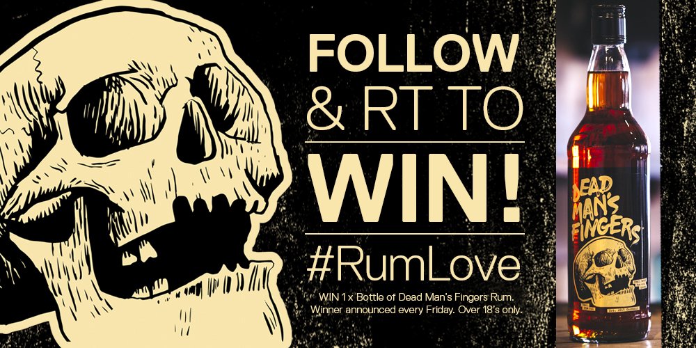 Rum Baby, Rum! Follow + RT to be in with a chance to #Win #DMF  Show the #RumLove