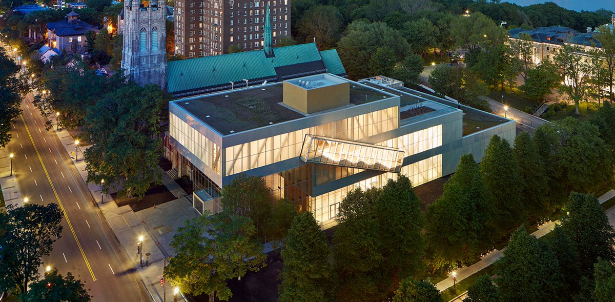 designboom's tweet photo. pierre lassonde pavilion by OMA opens at quebec's @mnbaq art museum https://t.co/ccm9gQ0iLy https://t.co/yfw2gO0ha9