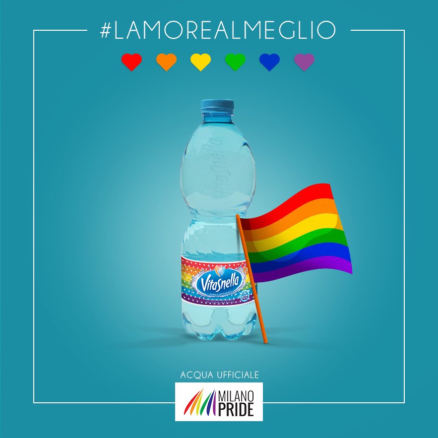 Sabato 25 giugno si celebra #lamorealmeglio! Ci vediamo alle 16 in piazza Duca d’Aosta per <a href="/MilanoPride/">Milano Pride</a> :)