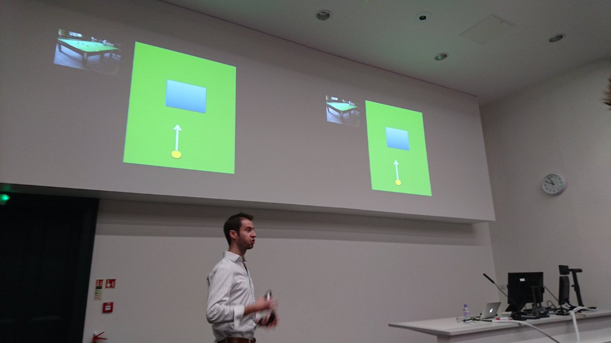 gucaps16's tweet photo. Why are physicists bad at snooker? Because they prefer to play in 3 dimensions! #caps16 https://t.co/gBksONdkmN