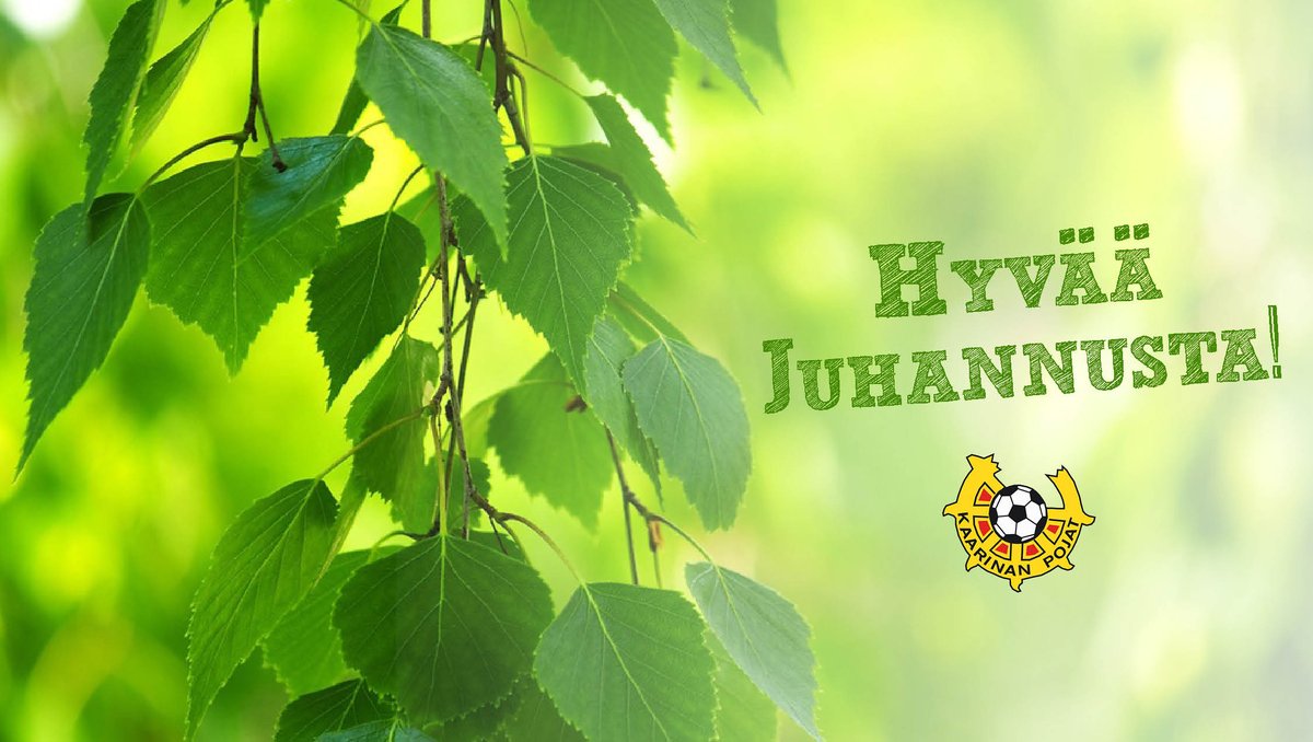 KaarinanPojat's tweet photo. Mukavaa ja rauhallista Juhannusta! #juhannus #suomenkesä #keskikesänjuhla https://t.co/dEb5DzC4Vl