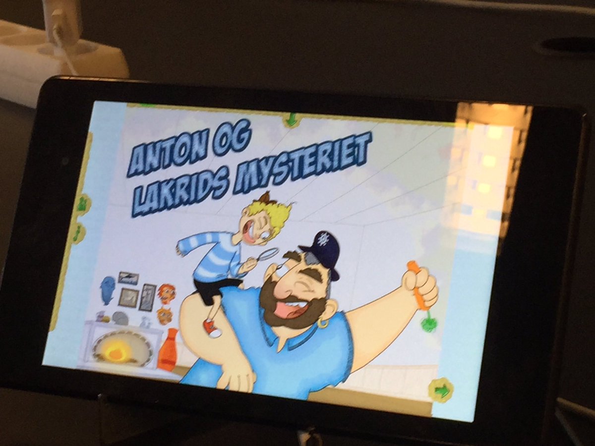 GameHubDenmark's tweet photo. @ClearCutGames has made a interactive childrens book called "Anton og Lakrids Mysteriet" about dementia #dge16 https://t.co/V6iGVgNYcf
