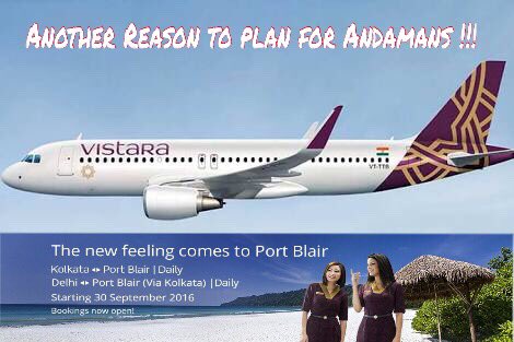 ANDAMANFIESTA's tweet photo. Vistaratoportblair #vistara #andamanfiesta #newbigning #moretourist #island #beach #winter #honeymoontour https://t.co/Z7jd893TFi