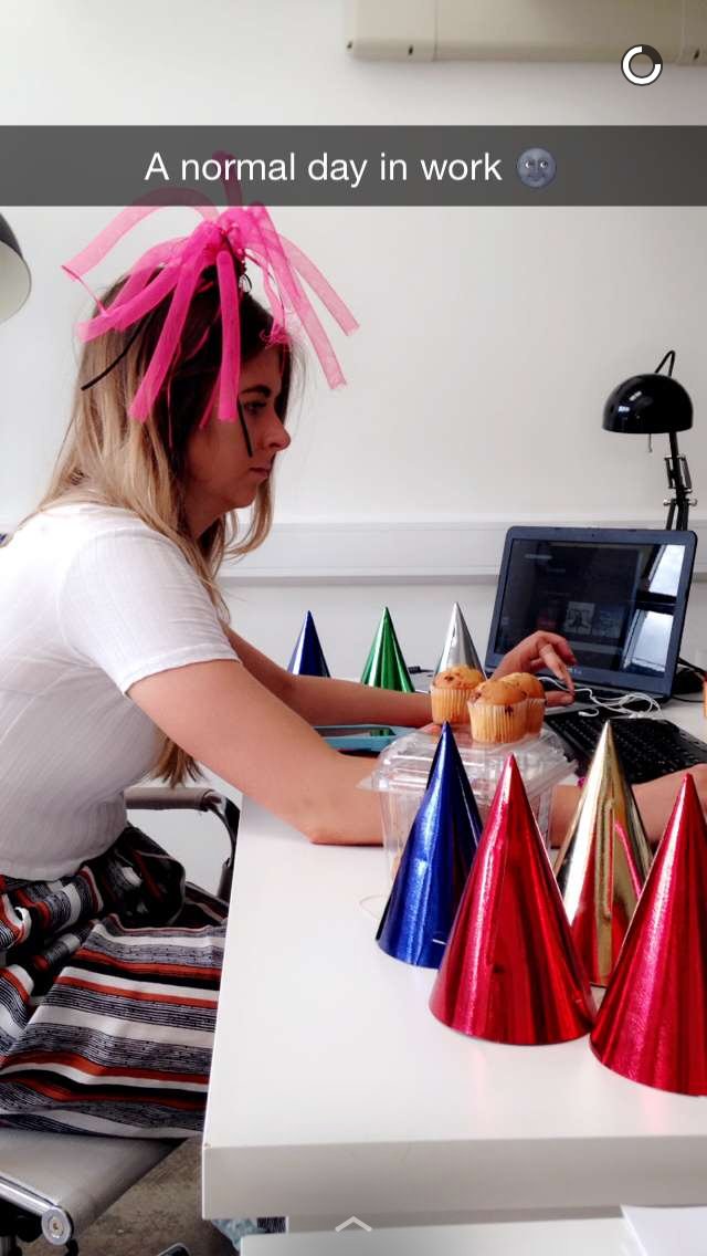 JUXDITCassie's tweet photo. Birthday treats for @JUXDITMel ... She loves her extra hand finger puppet ... too much! #JUXDITBirthdays https://t.co/BsYwkav8Wc