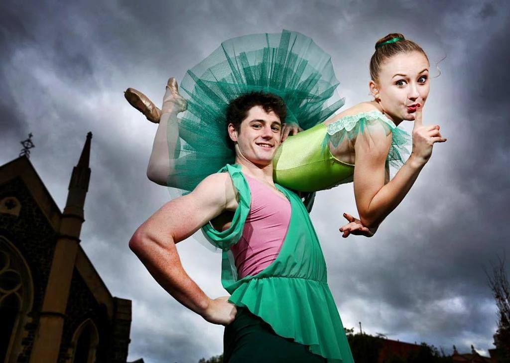 heraldsunphoto's tweet photo. Olivia Grieve and Tynan Wood from Melbourne City Ballet will perform 'Tink' at Roola Hoopl… https://t.co/qfPVqKUknw https://t.co/NpmT8oJ2sP