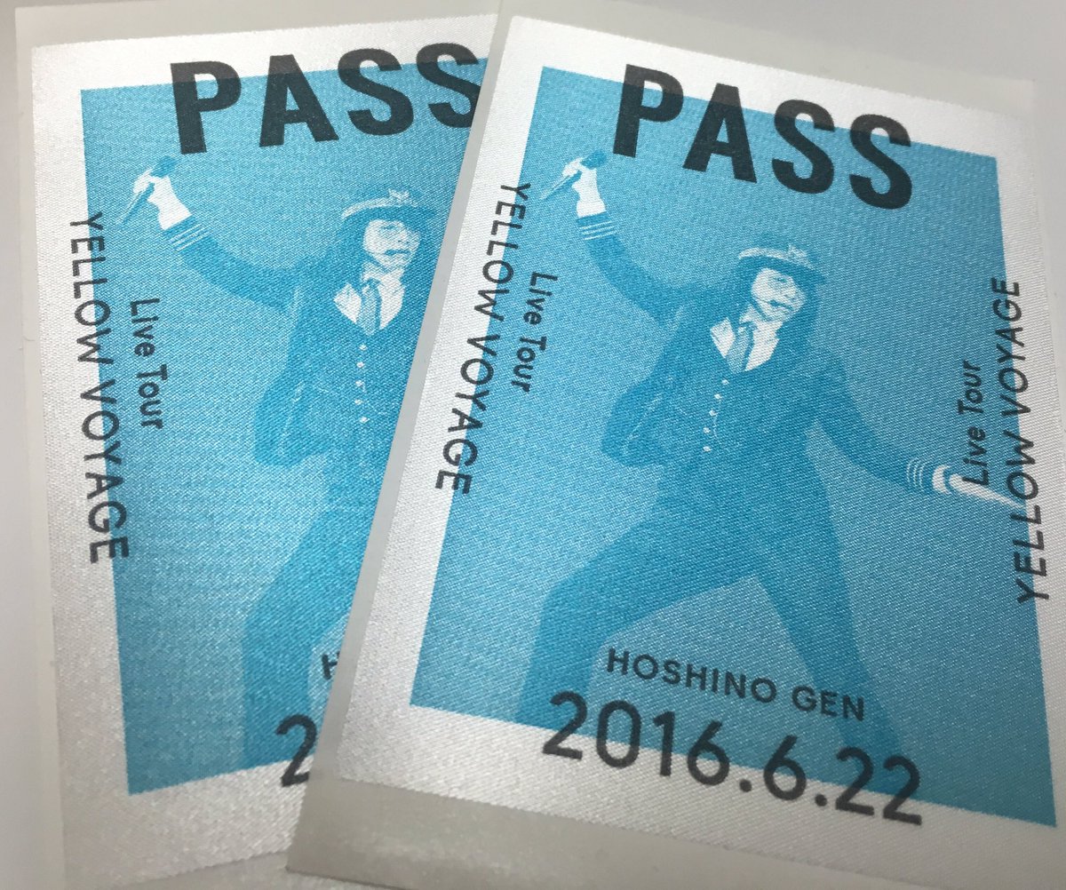 星野源 ライブ映像作品 Live Tour Yellow Voyage の特典ステッカーです ニセさん大活躍 先着ですのでお早目に 星野源 ウ タワーレコード渋谷店 Scoopnest