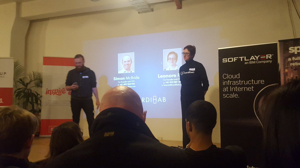 startxmark's tweet photo. Well rounded pitch!  @cardihab #startupvic @StartupVic https://t.co/9iUHWB4qqp