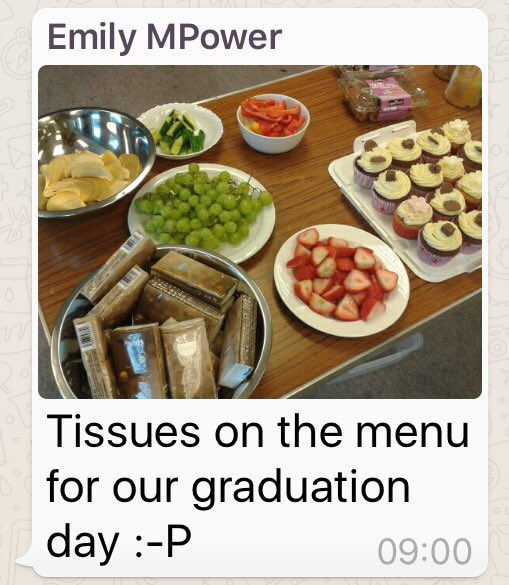 MPower2015's tweet photo. Last day. Julie on Devotions reminded us of persecuted church @OpenDoorsUK add snacks include tissues @SkylarkChurch https://t.co/Bze4ksjYoM