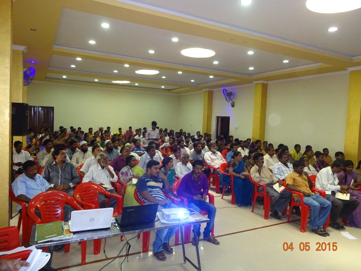 daynulm's tweet photo. Street vendors training program held @ chithradurga district, Karnataka. https://t.co/PKHAZLKnLT