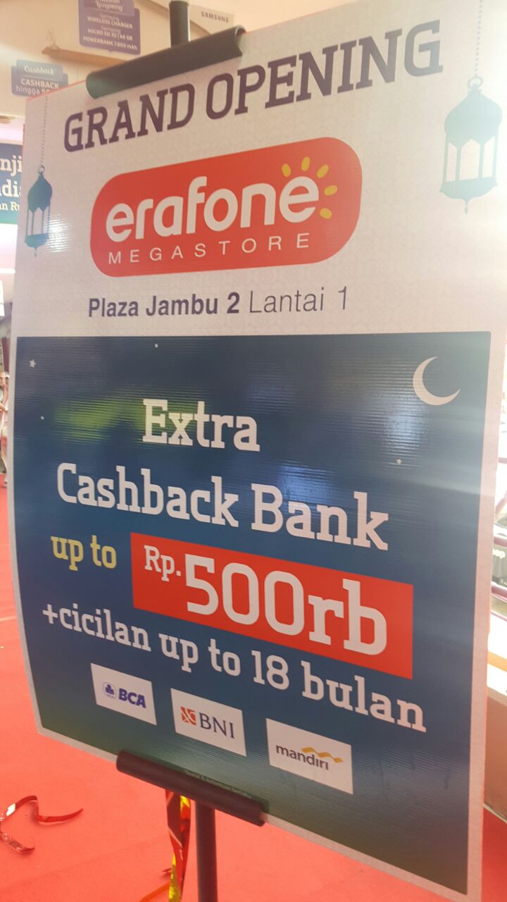 Erafone On Twitter Inilah Beberapa Promo Yg Dihadirkan Selama Grand Opening Erafone Megastore Plaza Jambu Dua Bogor