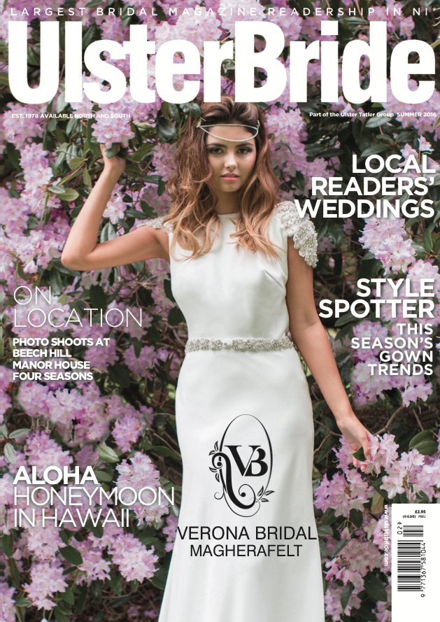UlsterBride's tweet photo. Our new issue of Ulster Bride hits the shelves tomorrow! The cover features a stunning bridal gown by @VeronaBridal https://t.co/GsSKtF7Lfp