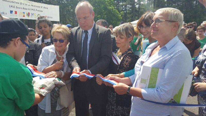 Elus_Dijon's tweet photo. #Dijon #Acodege Inauguration du site de la Montagne St Anne avec @ppribetich @LionelBard81 https://t.co/NBIlFV8GcA