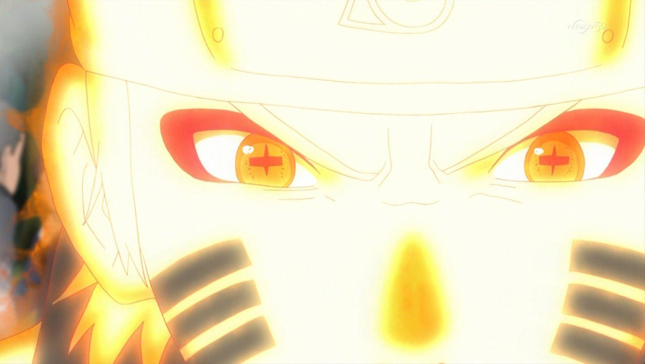 かんたの抜け殻 No Twitter 細かすぎて伝わらないnarutoの好きなシーン 六道仙人モードだと仙人モードでも隈取りが無いんだよね