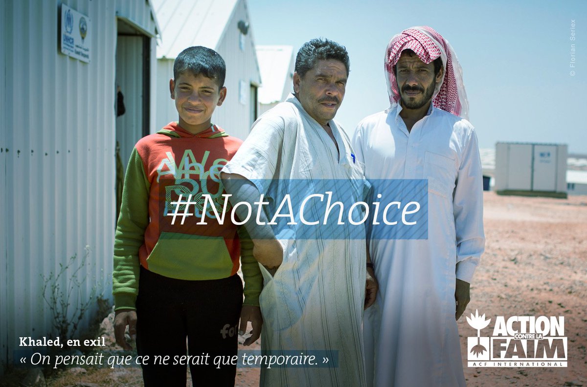 Découvrez les récits de personnes en #exil et soutenues par ACF. #NotAChoice @ACF_Kurdistan notachoice.org