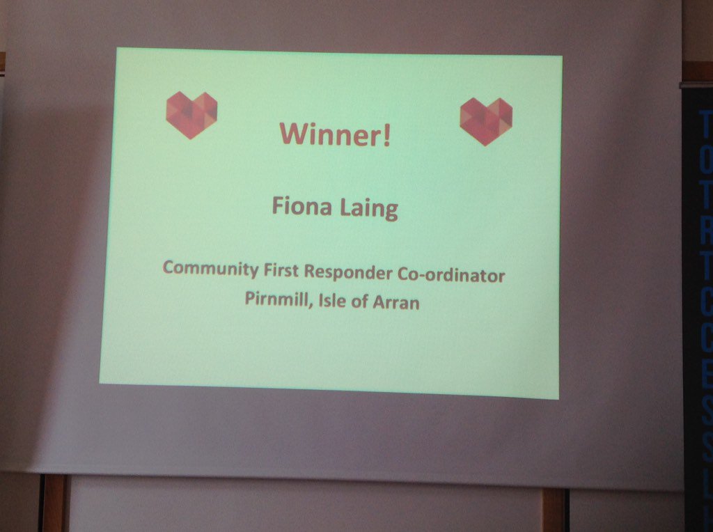 Winner of the #NewtonAward #scas16. Well done Fiona!!!!!!!