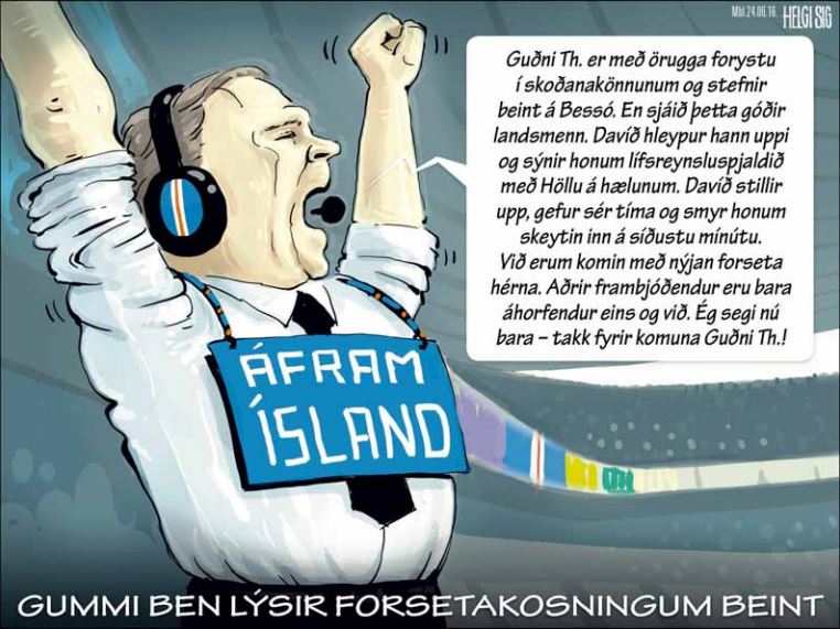 Mogginn spáir í framtíðina, ef unga fólkið mætir ekki á kjörstað. #kjósum