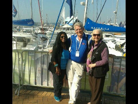 paulinedalais's tweet photo. Moi with 2 #SpringbokRadio buddies @ #DurbanBoatShow #Durban #BarryMeehan #boats #sail # https://t.co/vSCEVcVPEK