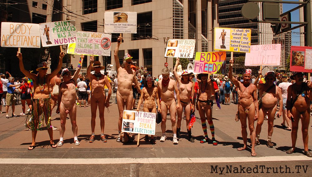Nude women bdsm parade