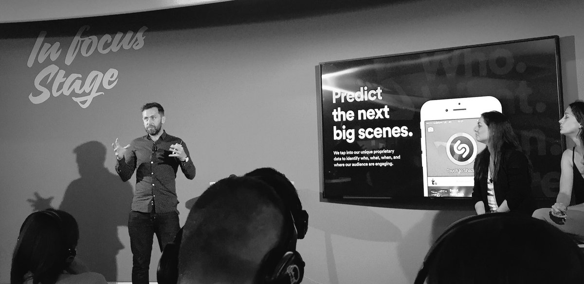 "We have the best music data, we have really loyal users, and we do it in mobile." What else you need? @MECideas