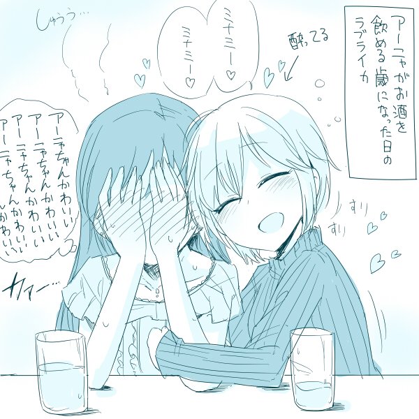 こんな感じのアーニャ→美波みたいな図が好きです 