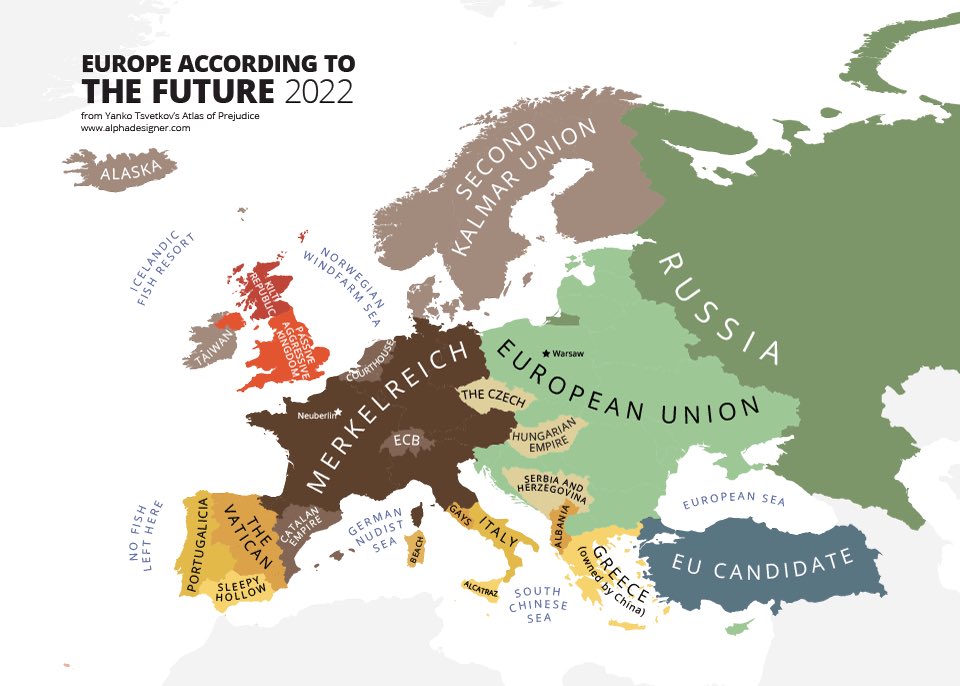 golub's tweet photo. Europe 2022 https://t.co/acjDtmci8V
