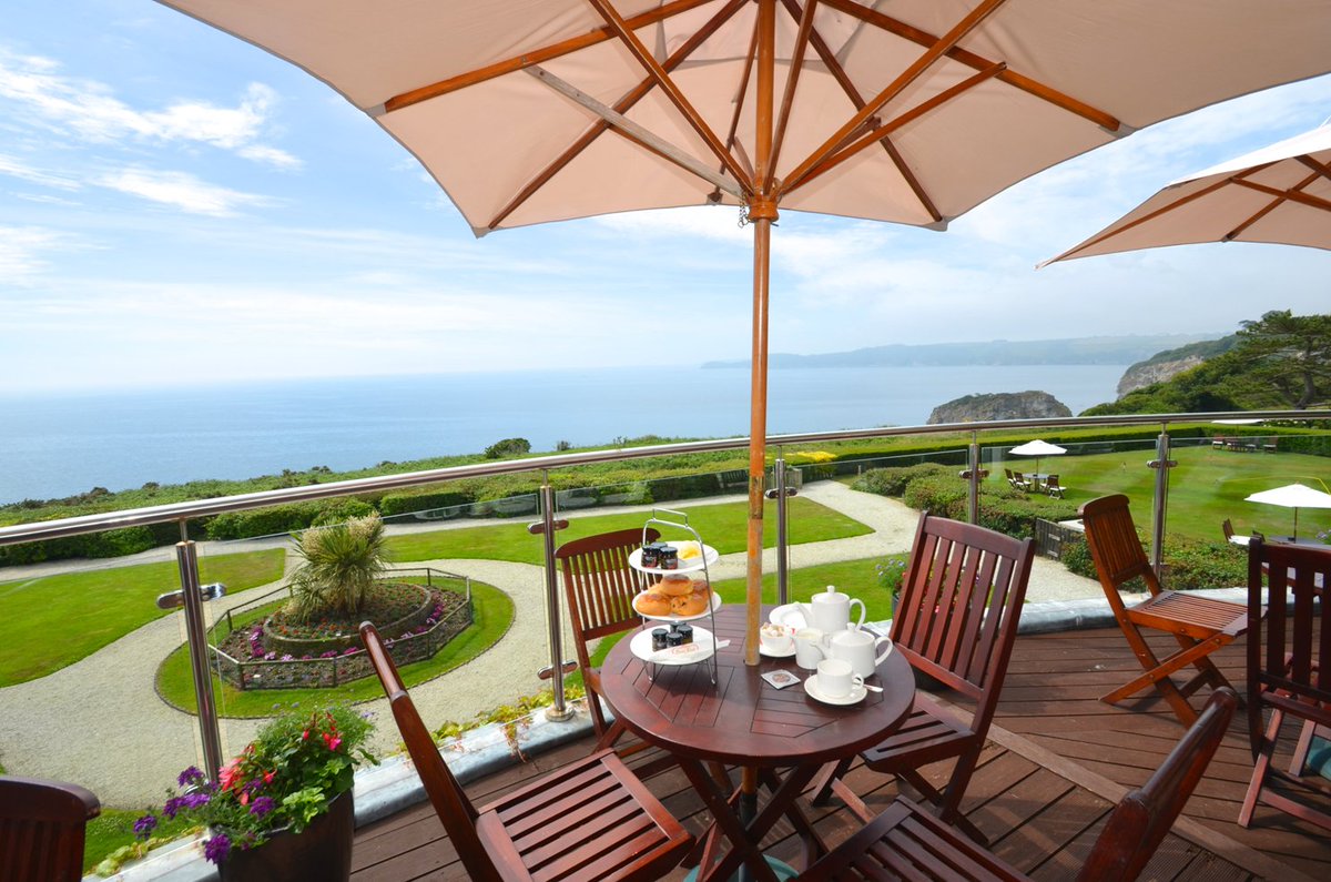 CarlyonBayHotel's tweet photo. We do the best #creamtea get your votes in! #CornwallWay #DevonWay? or ? #CreamFirst #JamFirst #NationalCreamTeaDay https://t.co/gzeYCrrA57