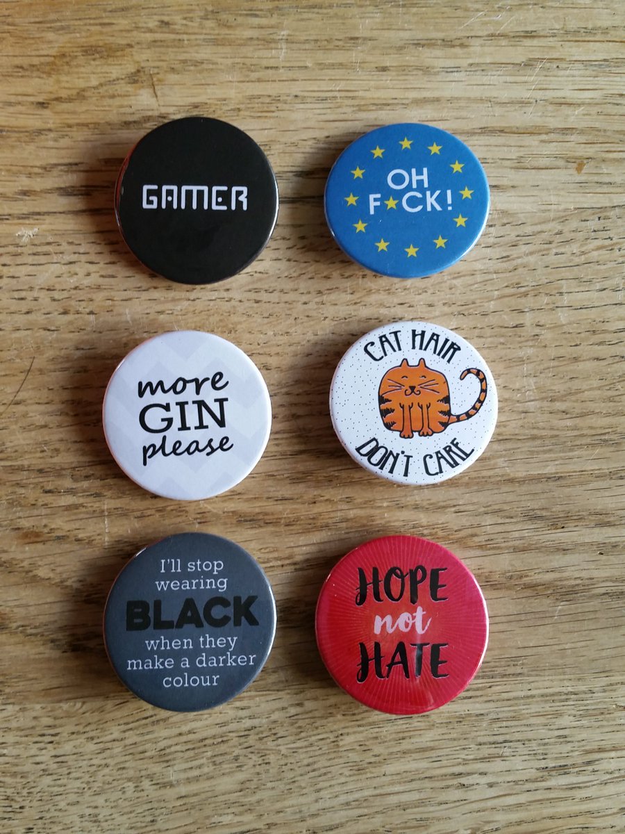heartanddesign's tweet photo. Also have a stall FULL of badges at tomorrow's food and craft market in #Ossett Loads of designs to choose from :) https://t.co/cAH3xSGLSQ