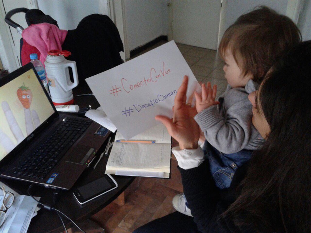 ConectoConVos's tweet image. #ConectoConVos #DesafioCinman sin palabras ❤️🔌