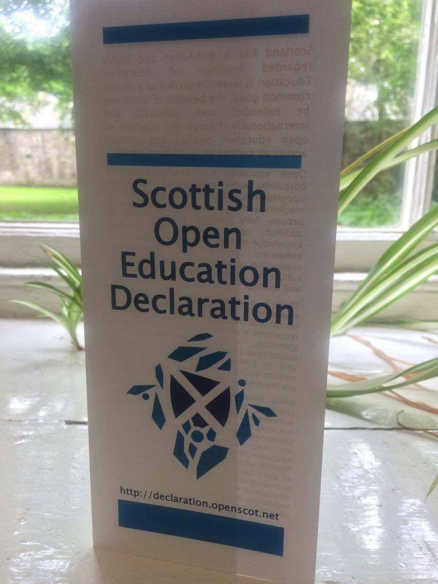 OpenEdEdinburgh's tweet image. #OpenEducation can promote knowledge transfer, social inclusion,  collaboration and sharing. declaration.openscot.net