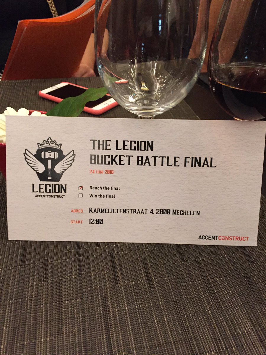 davidengelen's tweet photo. Today...D-day...#Accentconstruct sales battle final @martin's patershof #Accentjobs https://t.co/ZSWV3aDsP3
