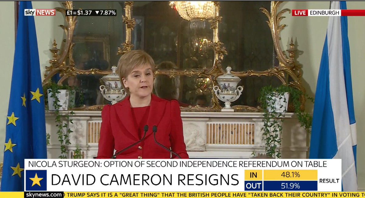 BuzzFeedNews's tweet photo. .@NicolaSturgeon says option for second independence referendum for Scotland is now on the table after #EUref https://t.co/GtqGbSWqSp