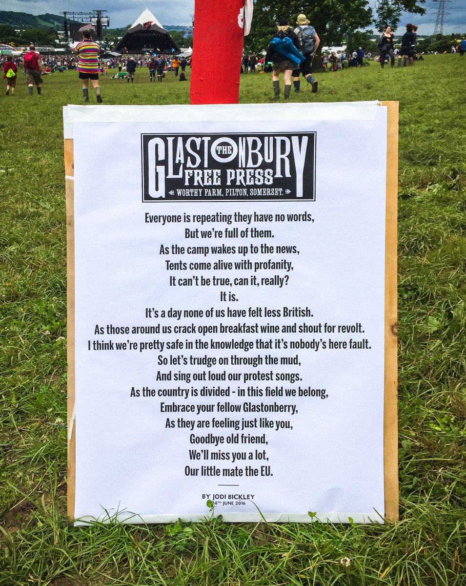 Glastonbury Festival (@glastonbury) on Twitter photo 