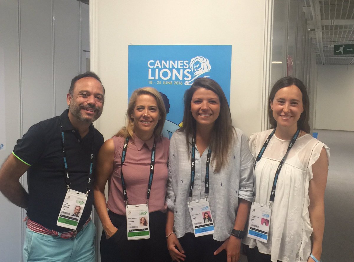 Young Marketers España a punto de competir <a href="/SCOPEN_es/">SCOPEN</a> #KetchumCannes SUERTE!!!!