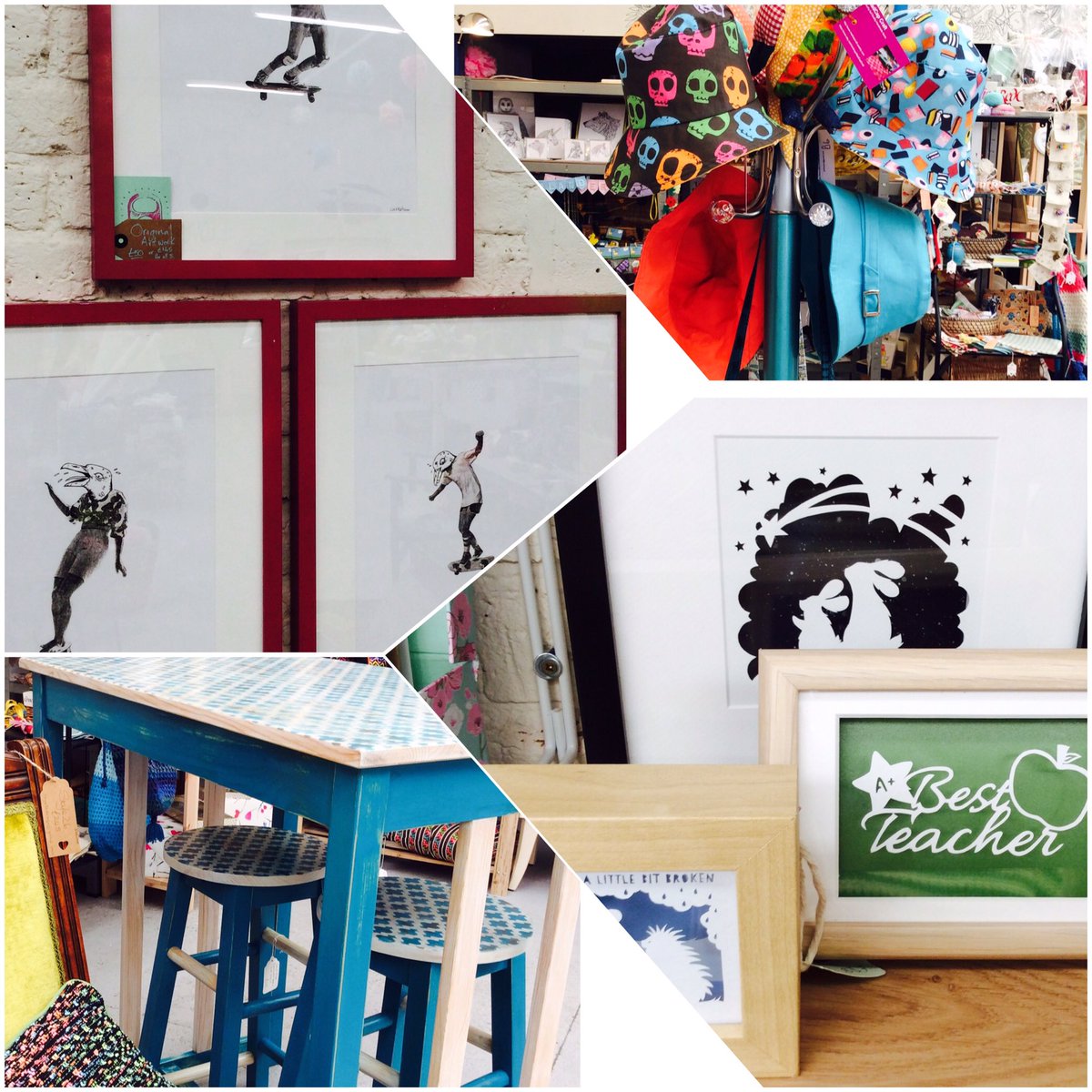 MakersMerchant's tweet photo. New arrivals. Plenty of lovely things to choose from inc gift vouchers😉. #supportlocal #unique https://t.co/QWQdi0ref9