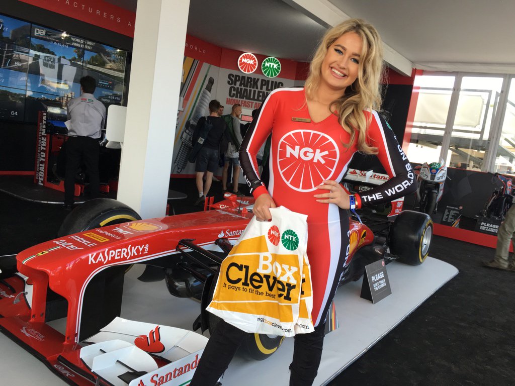 NGKTorque's tweet image. You could win one of these (the Ferrari F1 that is) if you visit NGK at #FOS