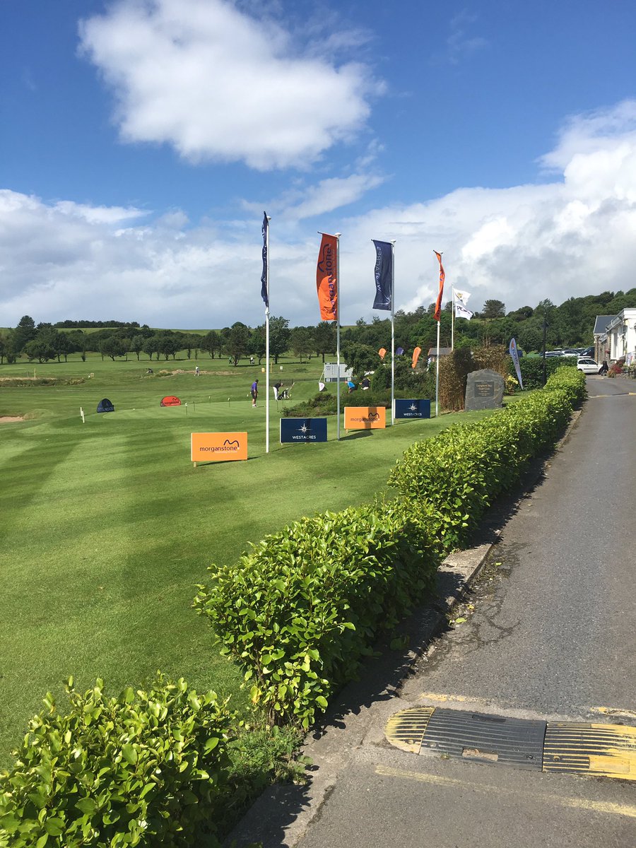 Lovely morning here at <a href="/Langland1/">Langland Bay G.C</a> for the @gwaliatrust Pro-Am