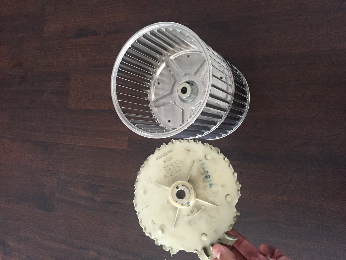 PerfectTempEng's tweet photo. Replacement fan motor and fan blades undertaken earlier this week. Make sure your systems are running correctly. https://t.co/LEafPXjTGg