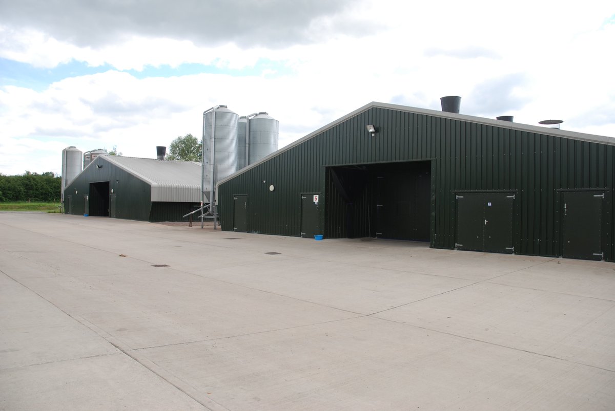 Morspan's tweet photo. Upper House Farm, Hereford looking as tidy as ever.
#Connops #Securecom #DACSventilation #StaurtPerkins #Poultry https://t.co/b18AmdBRst