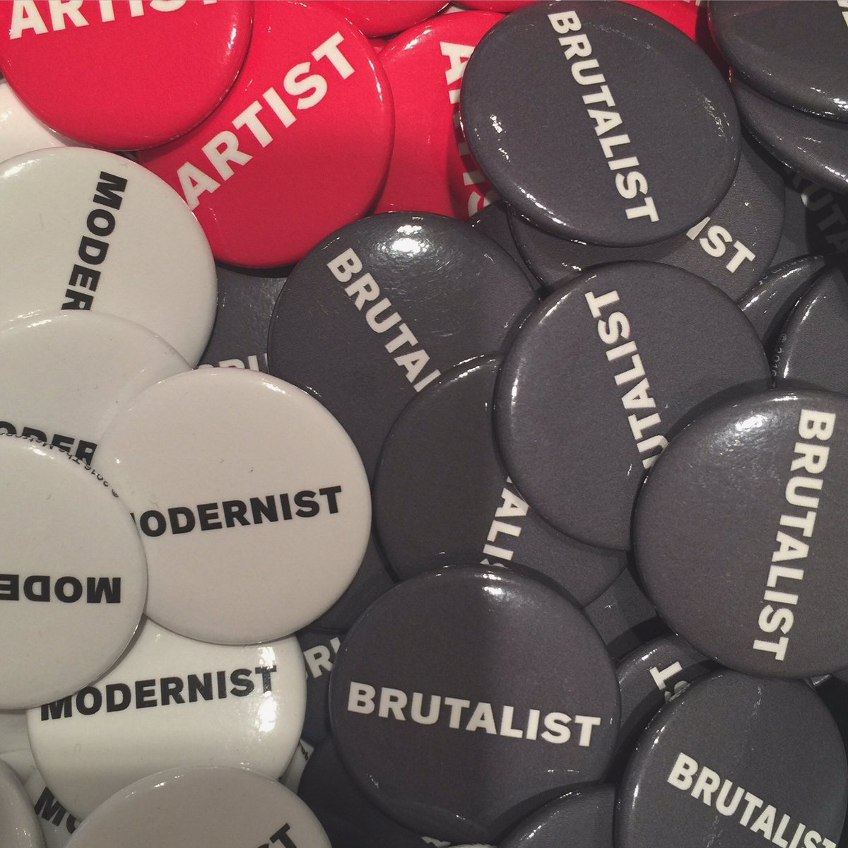 _VirginiaMcLeod's tweet photo. Are you an #Artist, a #Modernist or a #Brutalist? I bought 2. Pins in the @Met_Breuer @Phaidon shop in #NewYorkCity https://t.co/lOtL3tiTjJ