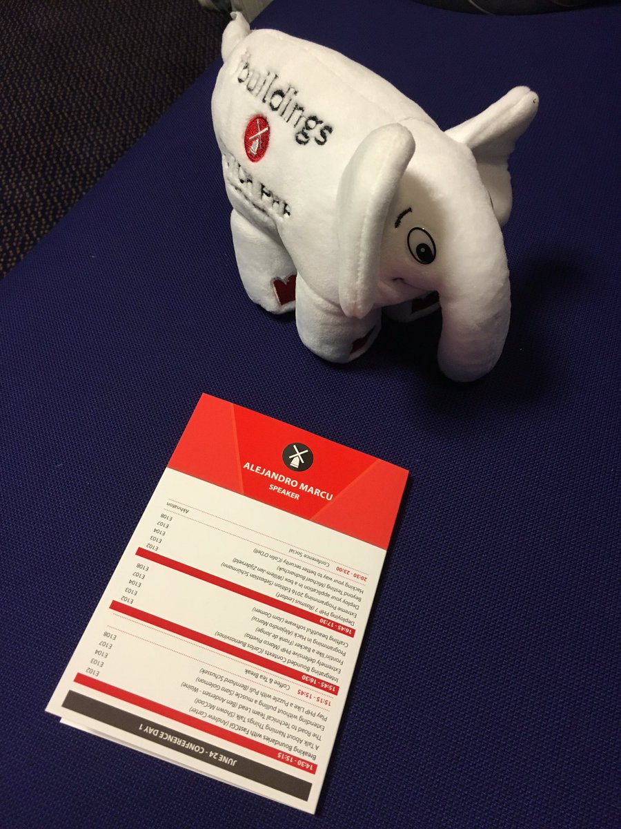 AlejandroMarcu's tweet photo. I will speak in the dutch php conference soon! https://t.co/fPKdnCimuY