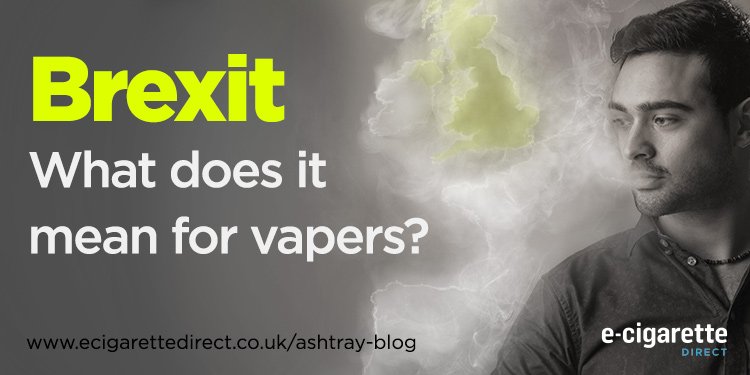 ECigDirect_UK's tweet photo. #Brexit is here and we face challenging times ahead. But what will it mean for vapers? ... https://t.co/YlUE2wJhPX https://t.co/sLMVFAsGMY