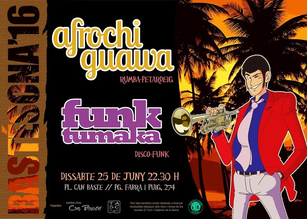 FunkTumaka's tweet photo. ¿Habéis pasado un buen #SanJuan, Tumakers? ¡Genial, coged fuerzas para bailar con nosotros mañana en @canbaste ! https://t.co/h4OcgC0st5