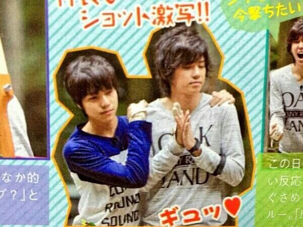 kotakimaru's tweet photo. .

重岡と小瀧は.
精神年齢が一緒で
なにわ侍の楽屋でパンツ一丁の
シゲと追いかけっこしてたらしいです  。

.
#ジャニーズWEST
#重岡大毅
#小瀧望 https://t.co/WGCGOVK3La