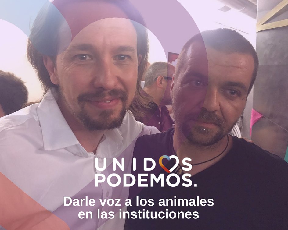 SergioGaTorres's tweet photo. Este próximo 26J #LaSonrisaDeUnPaís tambien será #LaSonrisaDeLosAnimales @Pablo_Iglesias_ https://t.co/QIrtDpFLoy