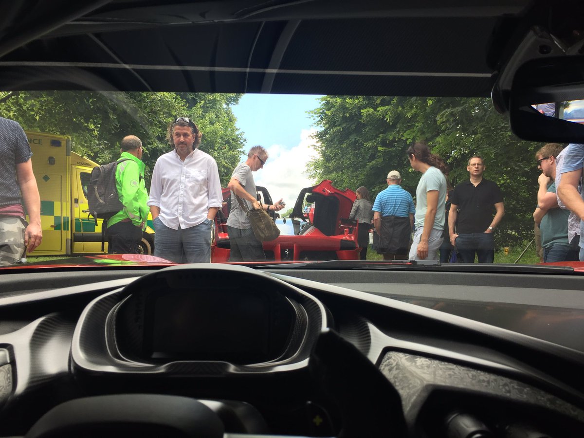 About to go up the hill at <a href="/fosgoodwood/">Goodwood FOS</a> in the #vulcan
