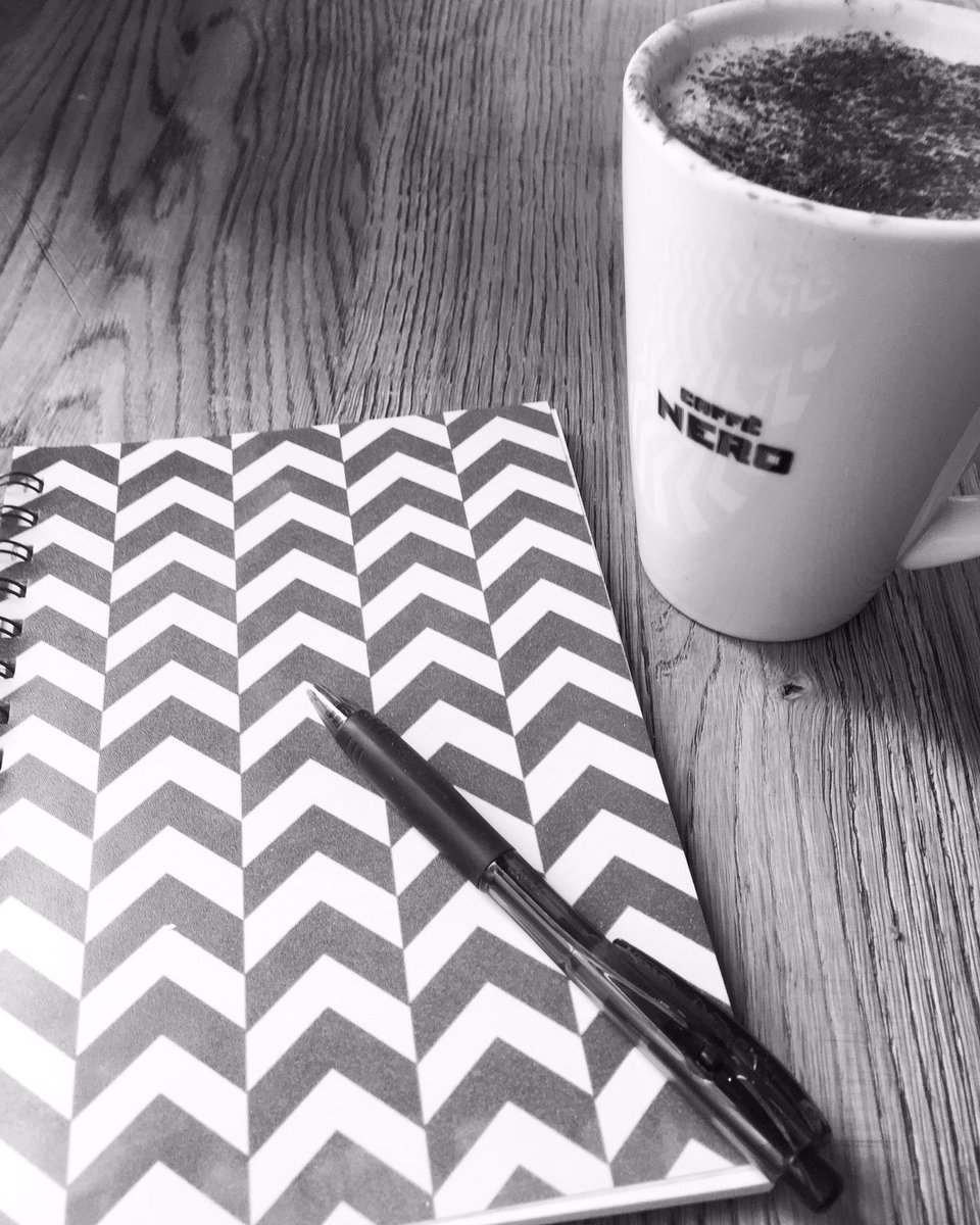 BrawBrave's tweet image. Coffee. New stationary. Brain storming. #putpentopaper #ideas