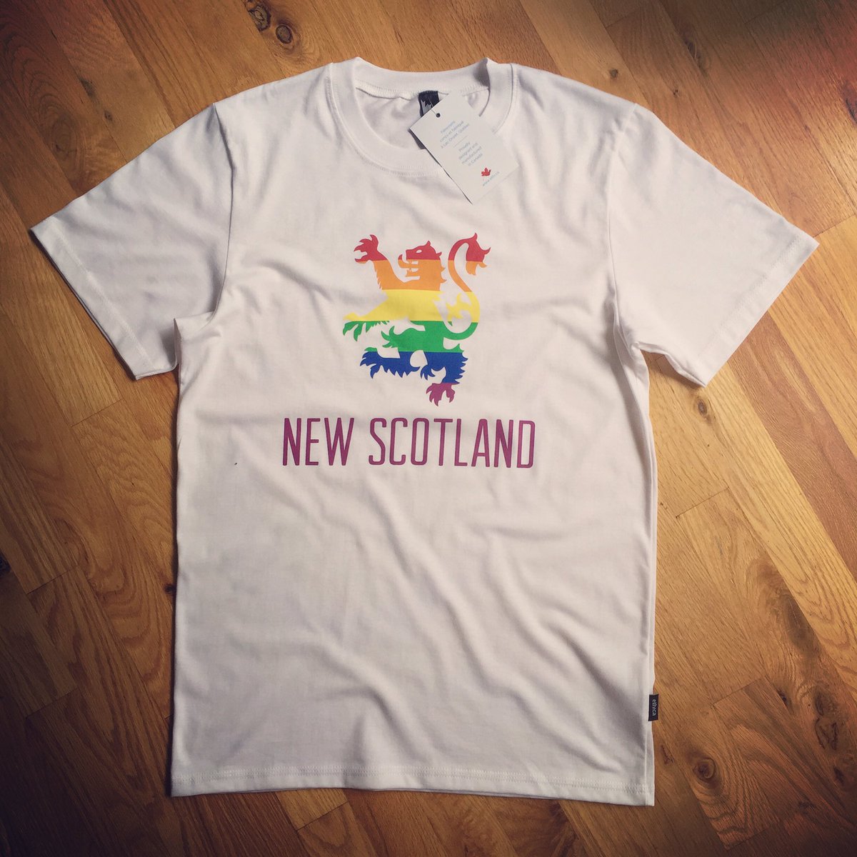NewScotlandCo's tweet photo. Our Dartmouth location is open 11-2 today and our Pride tees are now available in store! @HelloDartmouth https://t.co/vAUCjMlDmH